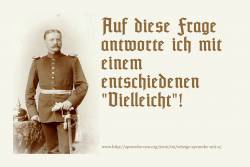 lustiger spruch Vielleicht