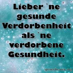 lustiger Spruch Gesundheit