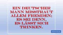 lustiger Spruch Misstrauen Deutsch